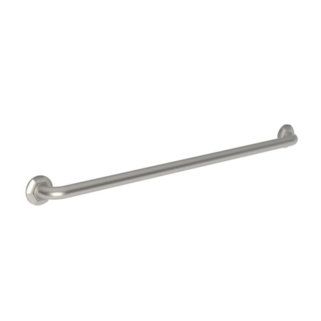 Newport Brass 39" L, Two Post, Solid Brass, 36" Grab Bar in Satin Nickel (Pvd), Satin Nickel (PVD) 1200-3936/15S